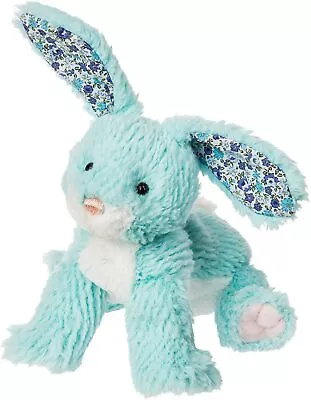 Mary Meyer E1 Easter 7  FabFuzz Blue Floral Berry Bunny Plush Animal Toy 67722 • $15.99