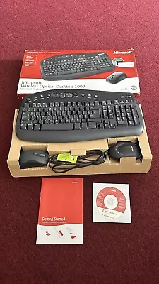 Microsoft • Wireless Optical Desktop 1000 BV3-00003 • Keyboard Optical Mouse • $69.99