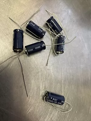 6 Pcs Nic Cap 330mf 10v Axial Capacitor • $33