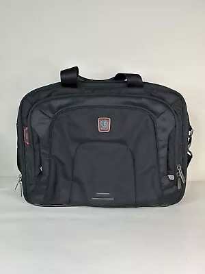 TUMI T-Tech Unisex Ballistic Nylon Laptop Messenger Shoulder Bag Black • $46.69