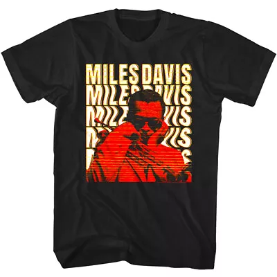 Miles Davis Warped Trumpet Men's T Shirt Live Jazz Concert NYC Music Merch • $26.50