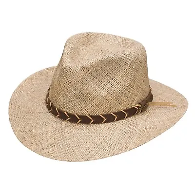 Stetson Alder Seagrass Straw Outback Hat • $79.99