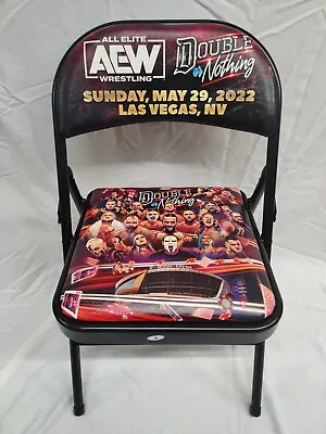 AEW Double Or Nothing 2022 Event Chair Las Vegas T-Mobile Arena CM Punk Sting • $249.90