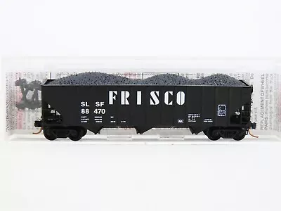 N Scale Micro-Trains MTL 10800170 SL-SF Frisco 3-Bay Open Hopper #88470 • $24.95