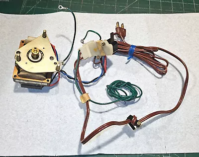 Garrard Synchro Lab 75 Turntable Parts - Motor + Power Cord And Switch - Tested • $60