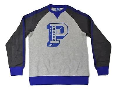 Adidas Mens NBA Indiana Pacers Warm Up Sweatshirt NWT $70 M L XL • $19.99