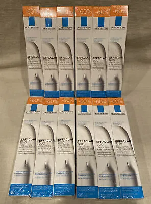 Lot Of 4 ~ 3 PACK La Roche-Posay Effaclar Duo Acne Spot Treatment Cream NEW (c) • $39