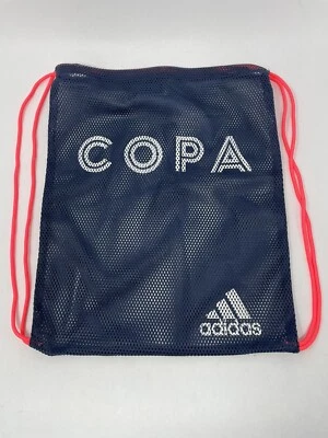 $19.99 • Buy Adidas Copa Blue Mesh Soccer Cleat Drawstring Shoe Bag