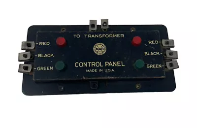 Marx Mar Toys  4 Button Control Panel USA O-Gage Electric Train Set Vintage • $9