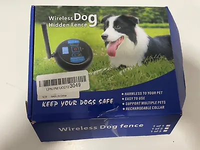 Mountek Dog Hidden Fence System Cordless New W/Collar Distance Control Wireless • $25.23