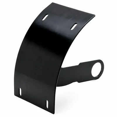 New Universal Curved Swing Arm Mount Motorcycle License Number Tag Plate Holder • $21.99