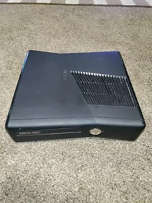 $60 • Buy Console Only Black Microsoft Xbox 360 Slim S Tested No Hard Drive Model 1439 #3