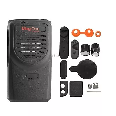 Black Replacement Front HOUSING CASE KIT Compitable With A8 Mag One BPR40 Radio • $11.85