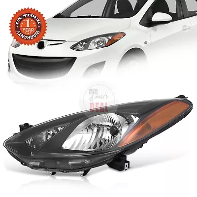 Left Driver Side Halogen Headlight For 2011 2012 2013 2014 Mazda 2 MA2518144 • $129.99