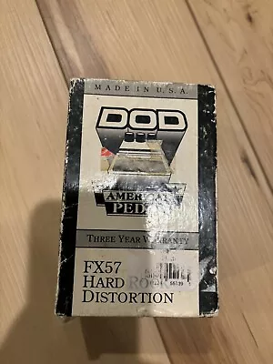 DOD Digitech FX57 Hard Rock Distortion Delay Rare Vintage Guitar Effect Pedal • $99