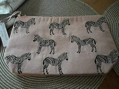 Accessorize Zebra Toiletries/ Make Up Bag New  • £5