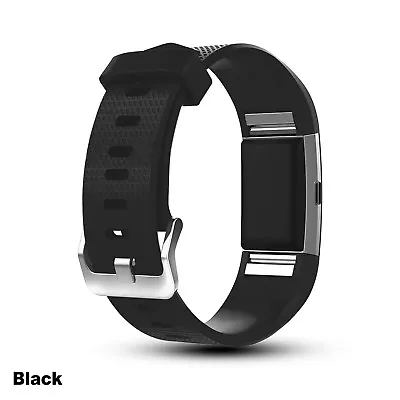 Fitbit Charge 2 Bands Replacement Silicone Wristband Watch Strap Bracelet Sport • $6.99