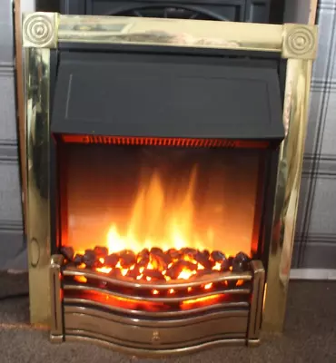 Dimplex Inset Electric Fire Model HTN-20 With Glowing Coals & Flame Effect • £75.99