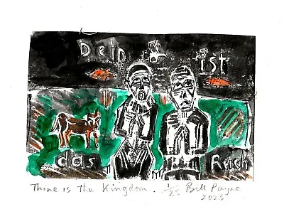 2023 Linocut  Thine Is The Kingdom  By Bill Payne Max Pechstein  Genre • $8.71