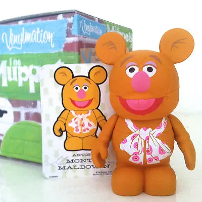 Disney Vinylmation 3  Muppets Series 1 Fozzie Bear Collectible Toy Figure Gift • $34.49