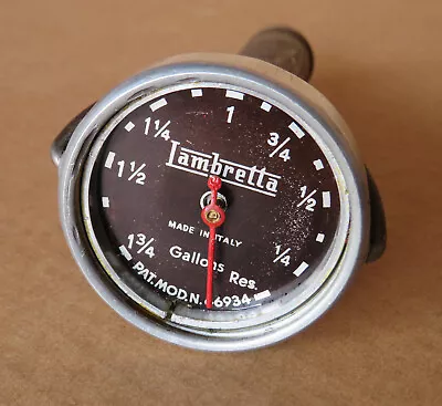 Lambretta Accessory Fuel Gauge -ulma Grimstead Kencobbing Vigano Tv Gt Sx 200 Ld • $57.27