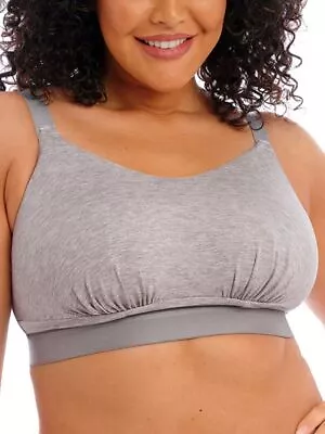£37.50 • Buy Elomi Downtime Bralette Non Wired Lined Bra Soft Cup Stretch Bras Lingerie
