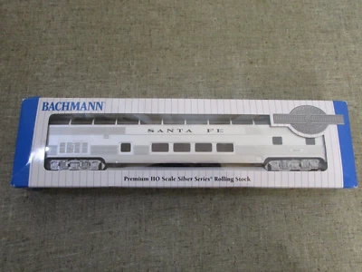 $48.38 • Buy Bachmann 13002 HO Santa Fe 85' Budd Full Dome Passenger Car W Lighted Interior