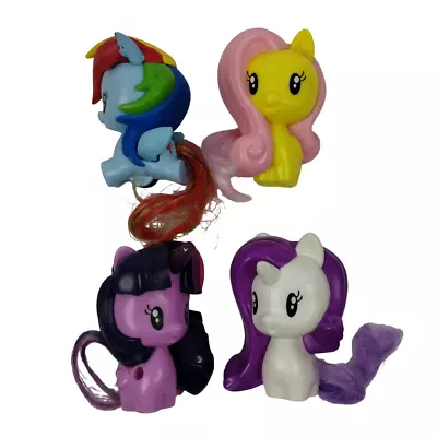 McDonalds My Little Pony Lot Of 4 Cutie Mark Crew Figures Rainbow Dash Rarity • $4