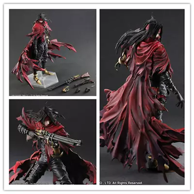 Play Arts Kai Final Fantasy VII Vincent Valentine PVC Action Figure Model Boxed  • $56.76