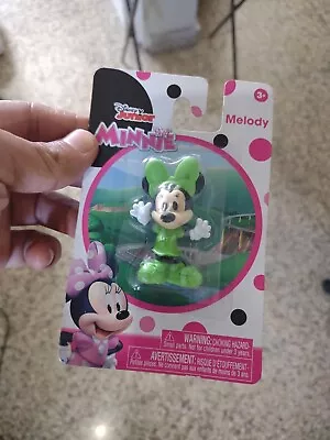Disney Junior MINNIE MOUSE (Melody)Cake Topper/Mini Figure Ages 3+ Green NEW  • $10