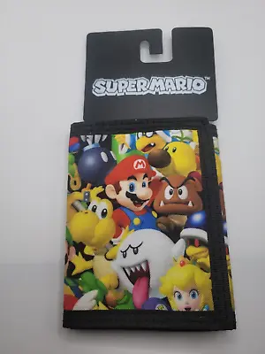 Super Mario Bros Characters Trifold Wallet Brand New With Tags • $15.99