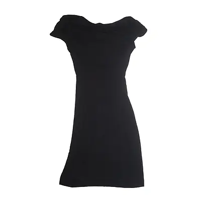 £49.99 • Buy VIVIENNE WESTWOOD Pencil Dress Black Short Sleeve Knee Length Womens UK 8