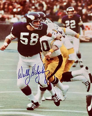 Wally Hilgenberg Minnesota Vikings Autographed 8x10 Photo #1 W/COA • $15.99
