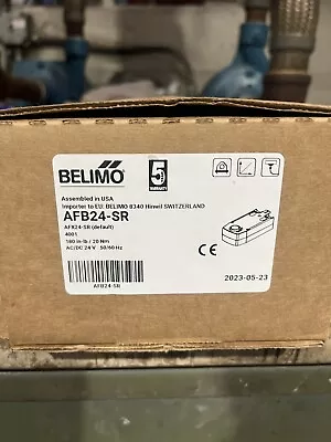 BELIMO AFB24-SR Damper Actuator 24 V AC DC 180 - LB / 20 NM New • $300