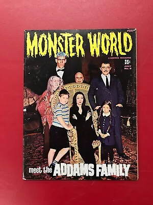 Monster World Magazine #9 July 1966 - The Addams Family • $15