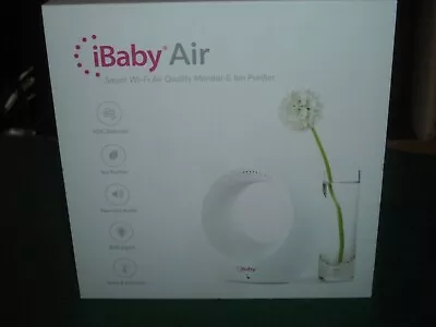 IBaby Air Smart WiFi Air Quality Monator And Ion Purifer New Sealed • $22