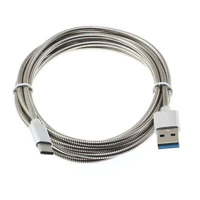 Metal Type-c Usb Cable 6ft Long Fast Charge Power Wire Usb-c Data Sync Cord • $12.21