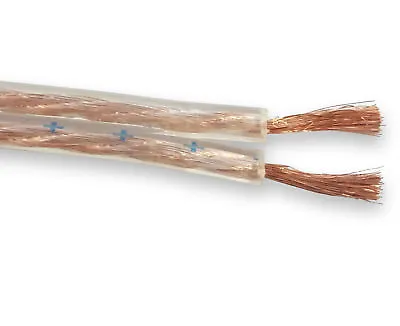 Quality OFC 10m Speaker Cable Wire 189 Strand 10 METRE - Pure Copper • £16.99