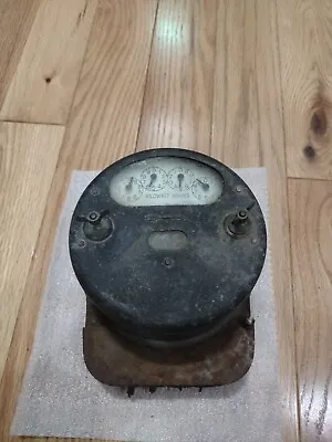 Vintage General Electric Single Phase Watthour Meter  • $20