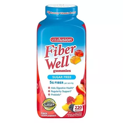 Vitafusion Fiber Well Gummies (220 Ct.)  EXP 02/25 • $26.39