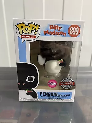 Penguin Billy Madison Adam Sandler Flocked Special Edition Funko Pop! Vinyl #899 • $60