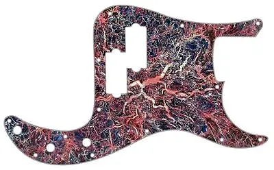 P Bass Precision Pickguard Custom Fender 13 Hole Guitar Pick Guard Abstract 11 • $66.33