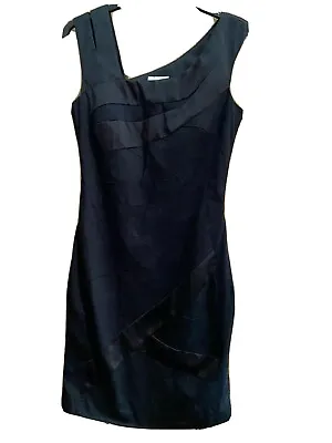 Stunning Karen Millen Black Signature Dress - Size 12 • £25