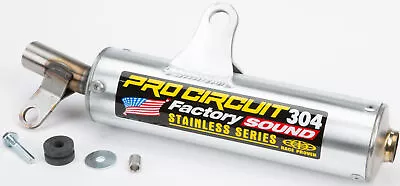 Pro Circuit Factory 304 Silencer Fits SUZUKI RM80 RM85 1989-2020 SS89080-304 • $167.49