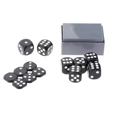 £10.07 • Buy Predict Magic Dice Black Die And Box Loaded Dice For Table Playing Games