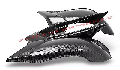 New Yamaha Raptor 700 06 - 22 Black Carbon Fiber Plastic Rear Fender Plastics • $328.61