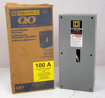 Square D Circuit Breaker Enclosure 120/240V 1PH 3W 100A Q02100BN • $79