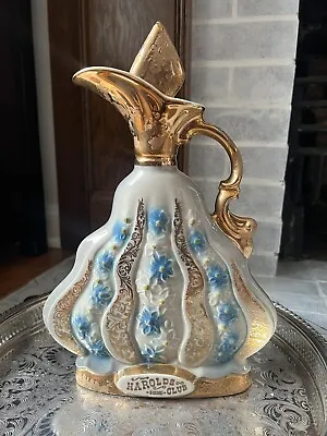 Vintage Jim Beam Collector Club Regal China 1970 Whiskey Decanter Bottle ~Empty • $34.17