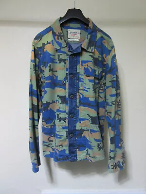 Scotch & Soda Camouflage Camo Tucker Denim Jacket - Large • $20