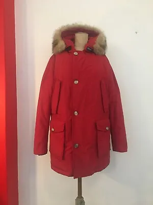 £362.14 • Buy WOOLRICH Jacket Coat Arctic Parka MEN S Woman M RED RARITY